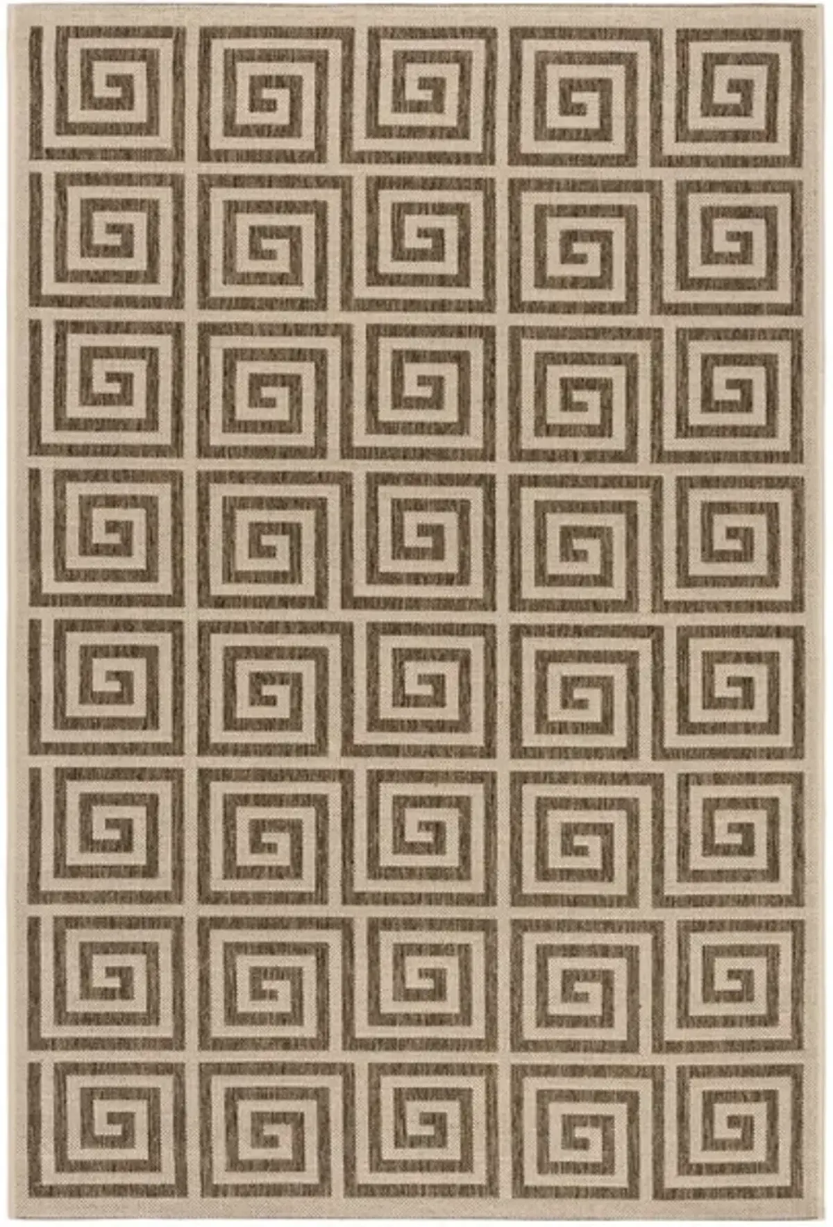 Safavieh BEACH HOUSE Collection BHS129D-5 Beige / Cream 5'-3" X 7'-6"