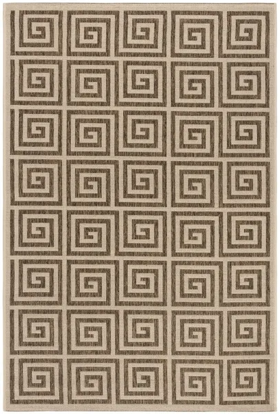 Safavieh BEACH HOUSE Collection BHS129D-5 Beige / Cream 5'-3" X 7'-6"