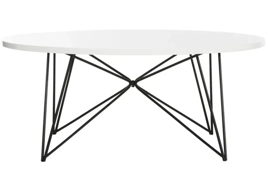 MARIS RETRO MID CENTURY LACQUER COFFEE TABLE 