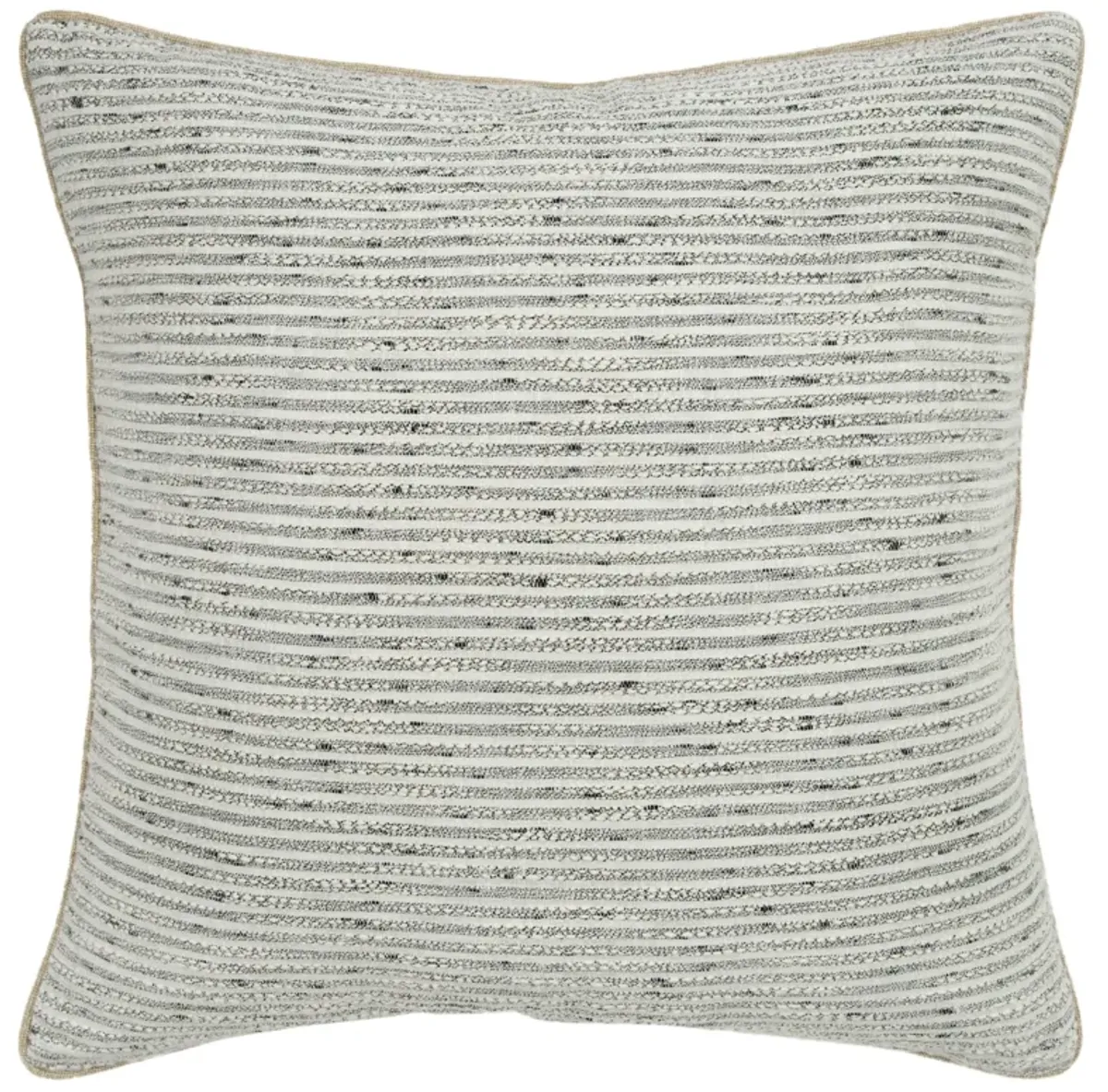 Donny Osmond Stripe Gray Pillow