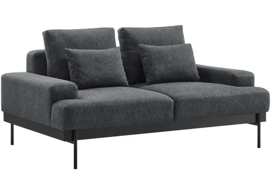 Proximity Upholstered Fabric Loveseat