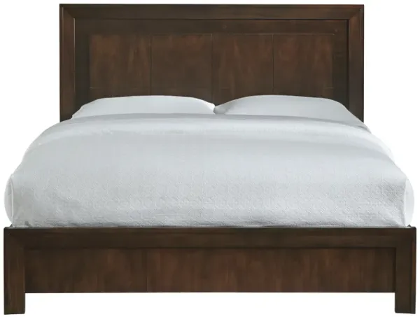 Element Full Size Platform Bed In Chocolate Brown