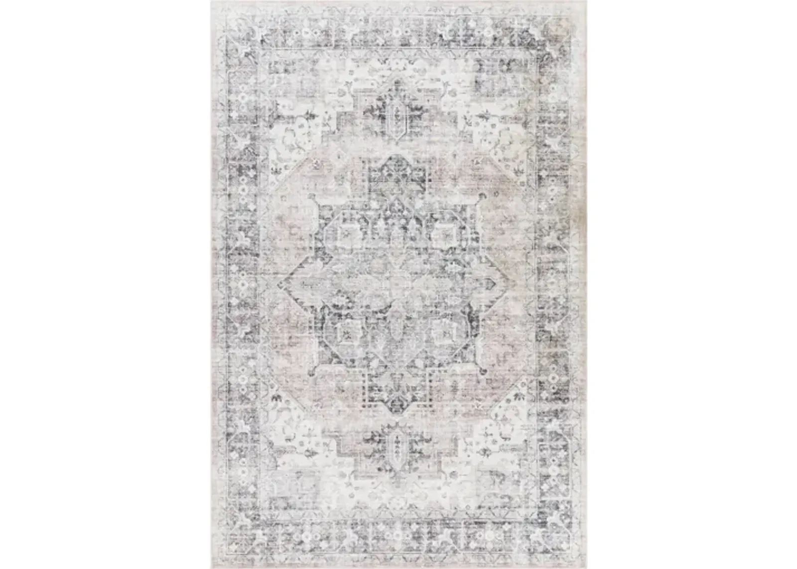 Lavable LVB-2306 3'6" x 5'6" Machine Woven Rug