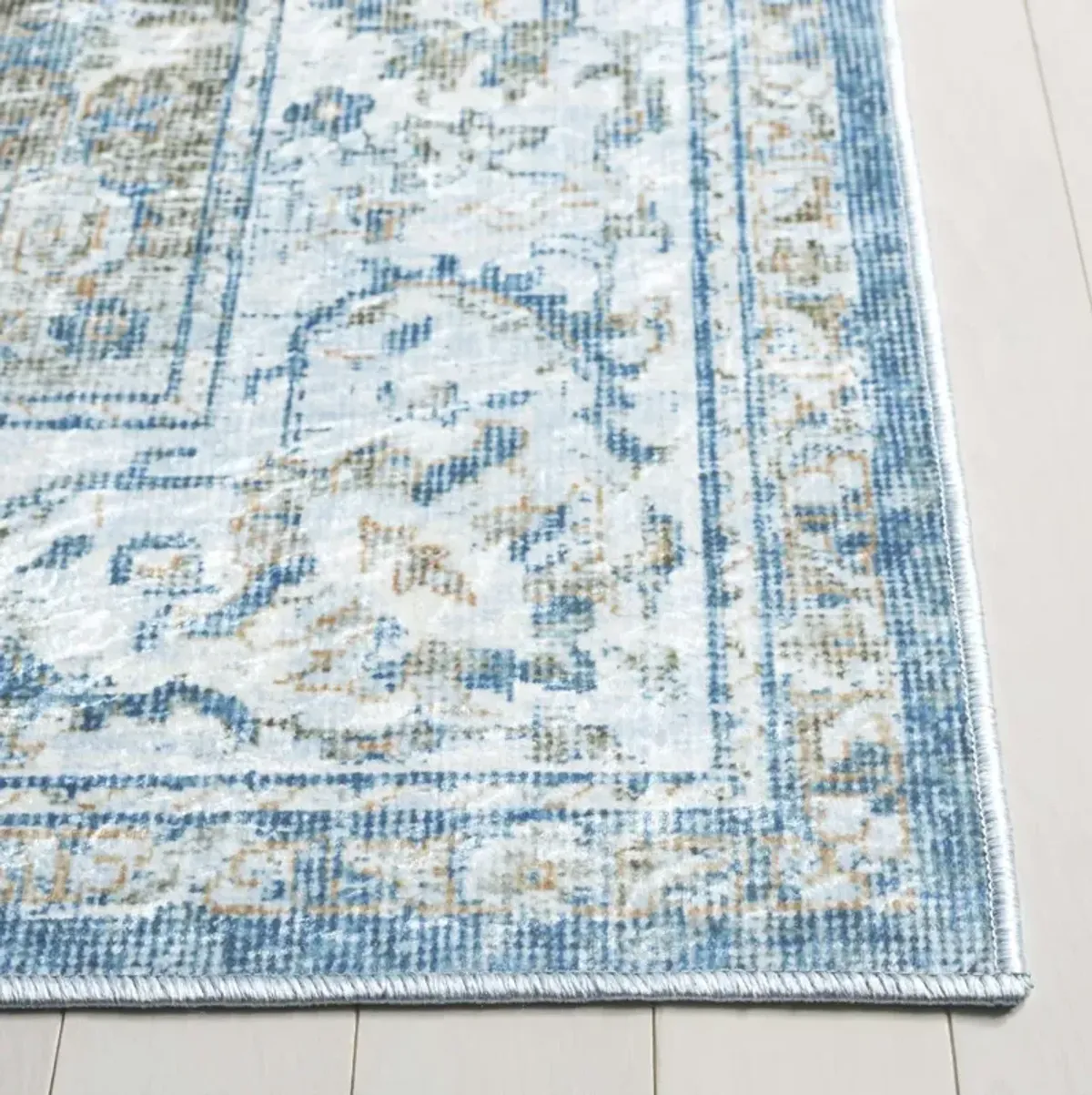 ORLANDO 768 BLUE  6'-7' x 6'-7' Square Square Rug