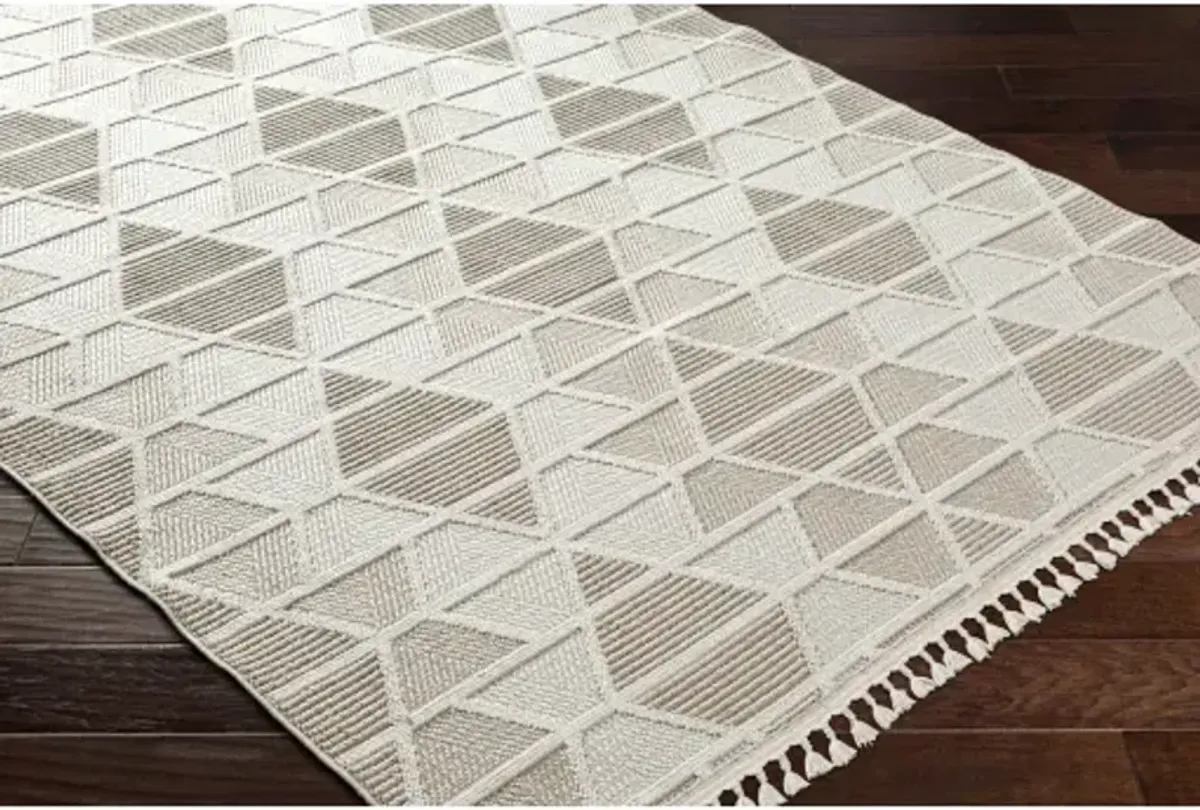 Finland FND-2301 2'2" x 3'9" Machine Woven Rug