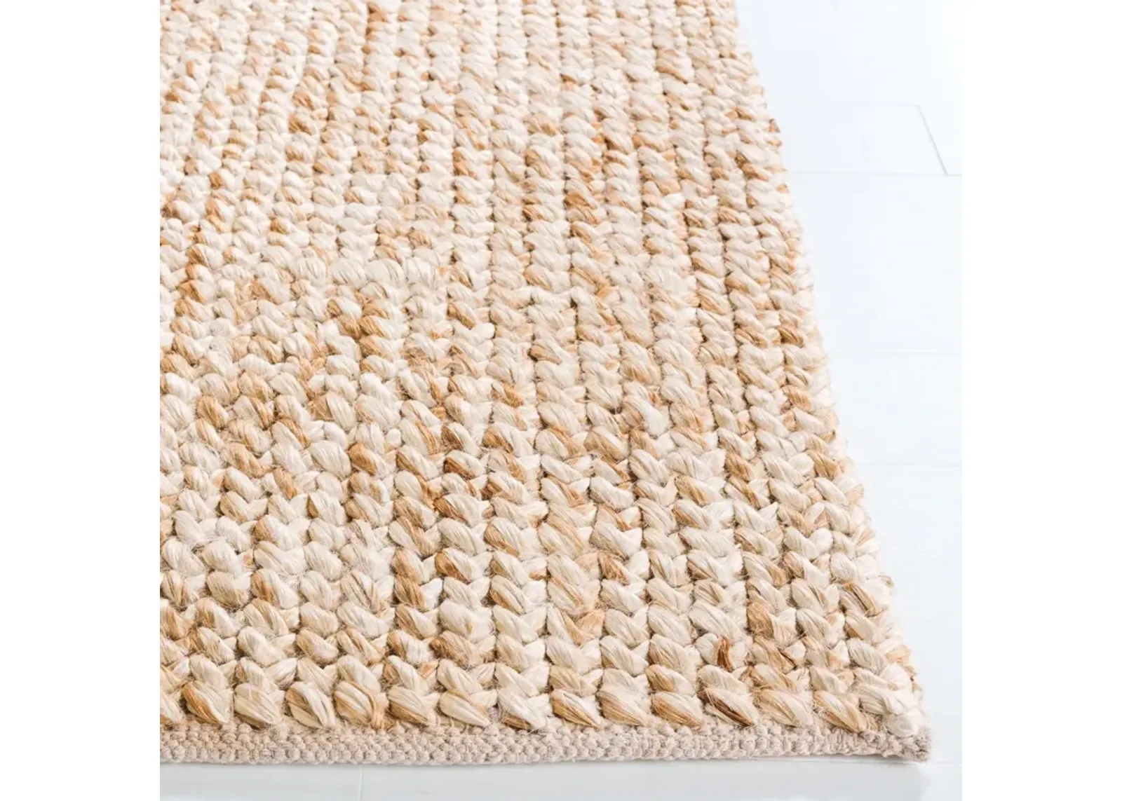 NATURAL FIBER 213 NATURAL  6' x 6' Square Square Rug