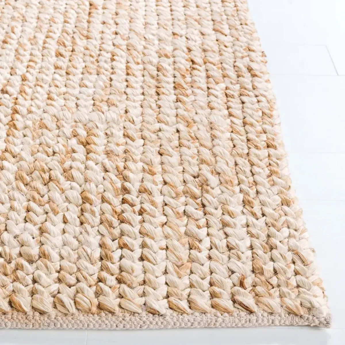 NATURAL FIBER 213 NATURAL  6' x 6' Square Square Rug