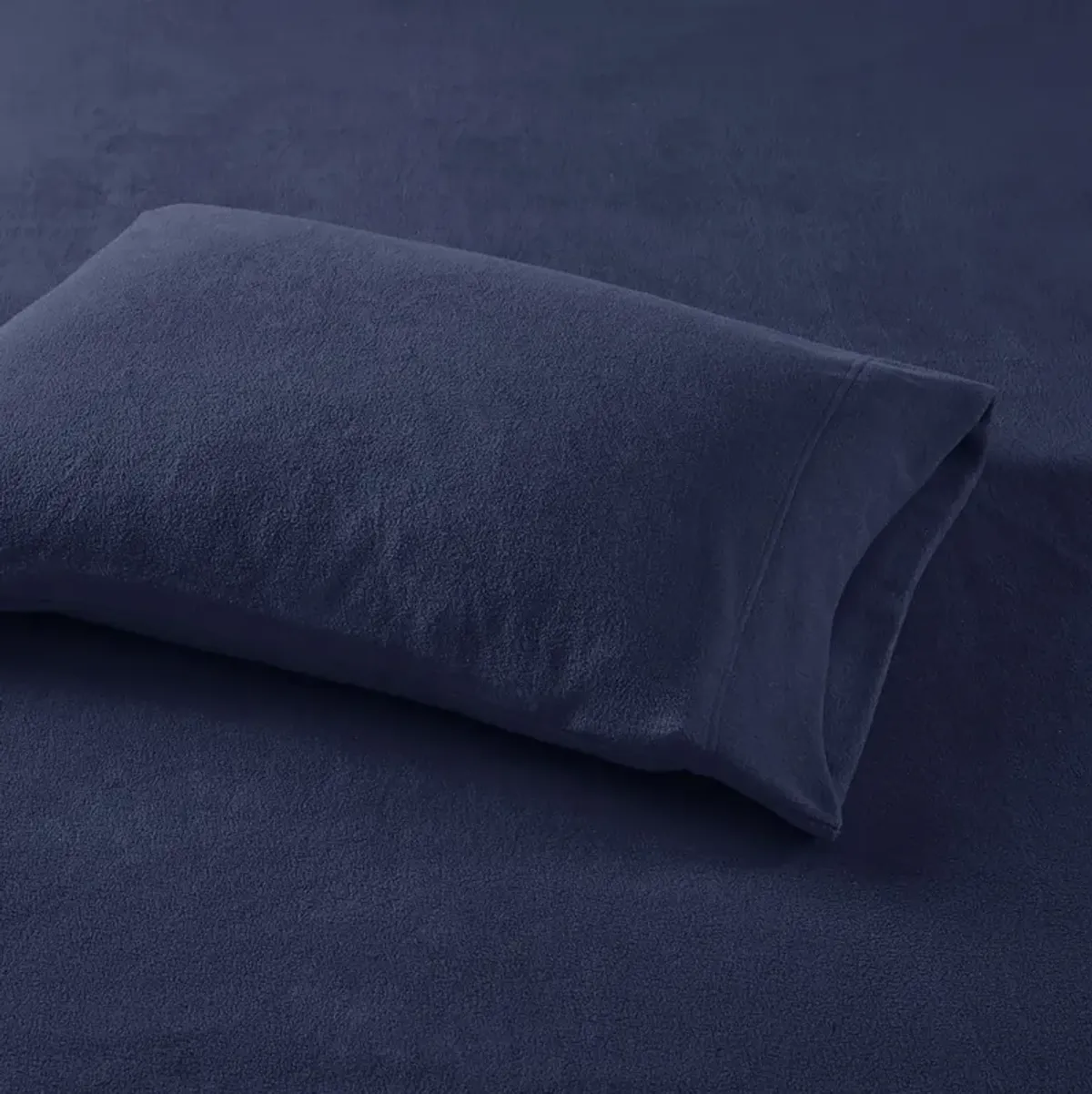 True North by Sleep Philosophy Micro Fleece Navy Sheet Set