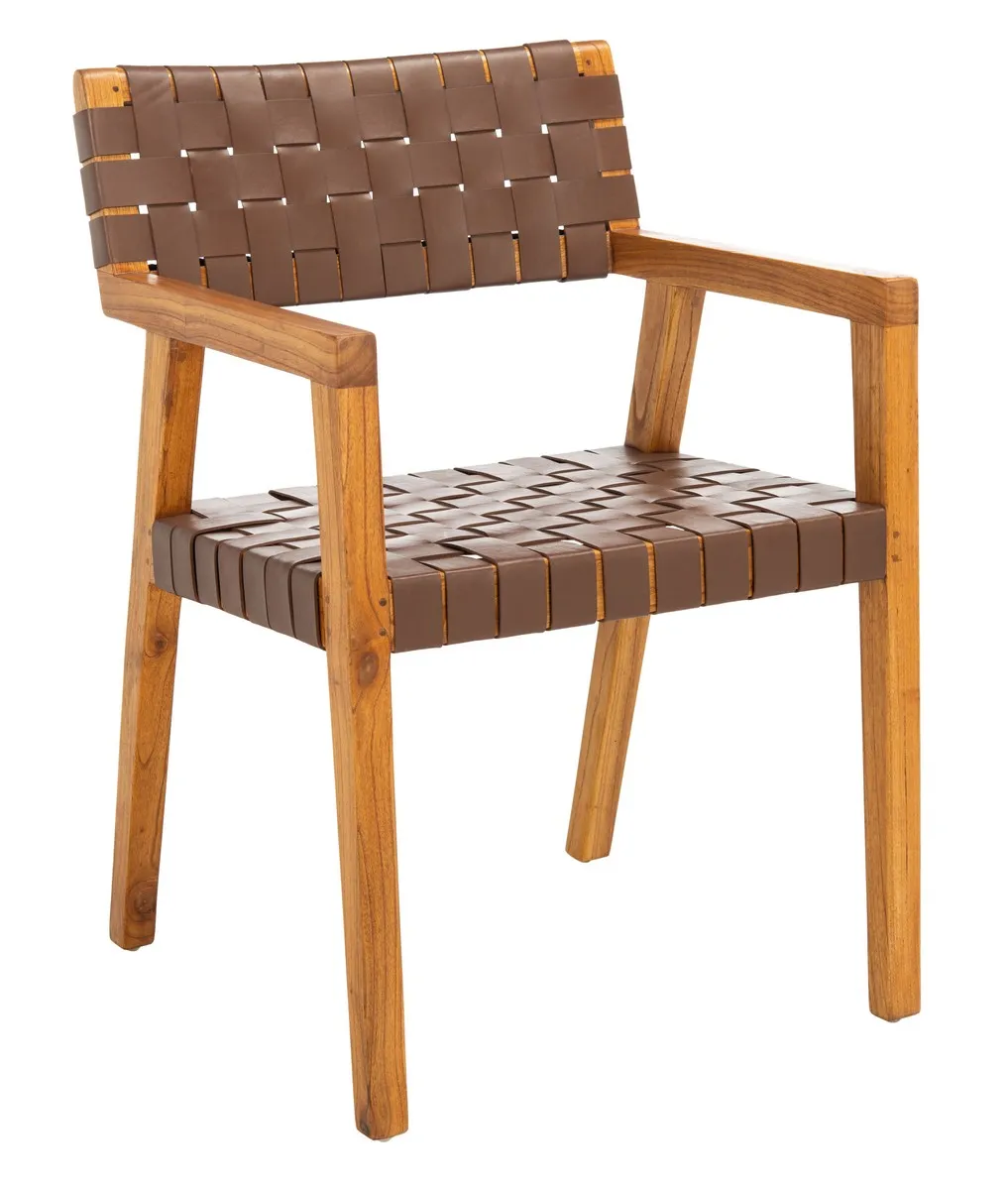 CIRE LEATHER DINING CHAIR