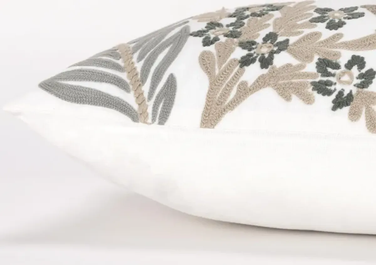 Botanical Taupe Pillow