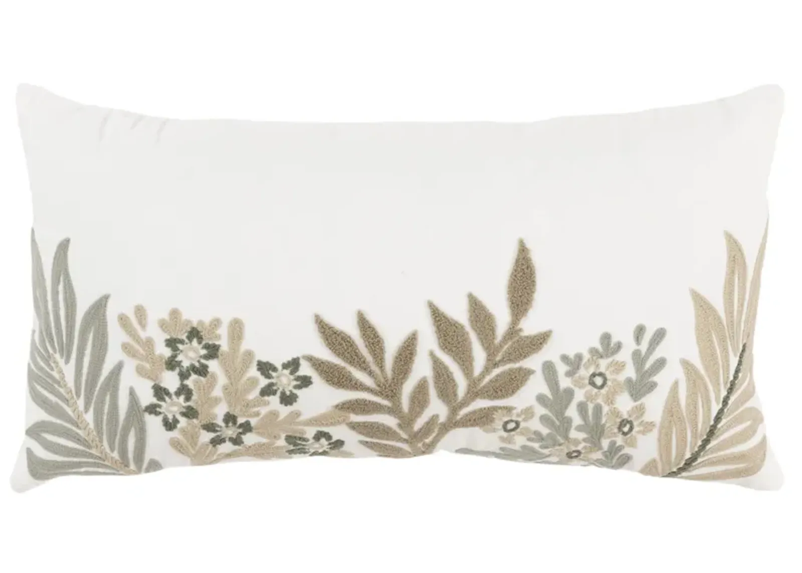 Botanical Taupe Pillow