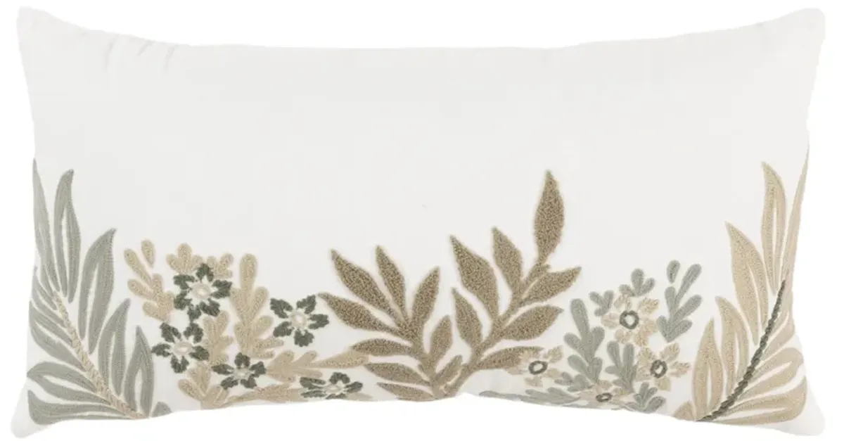 Botanical Taupe Pillow