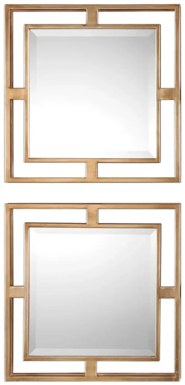 Allick Square Mirrors - Set Of 2