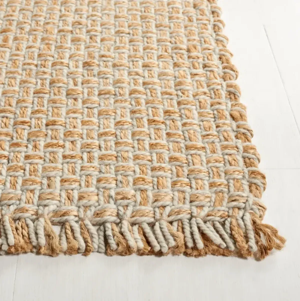 NATURAL FIBER 818 NATURAL  2'-3' x 8' Runner Rug