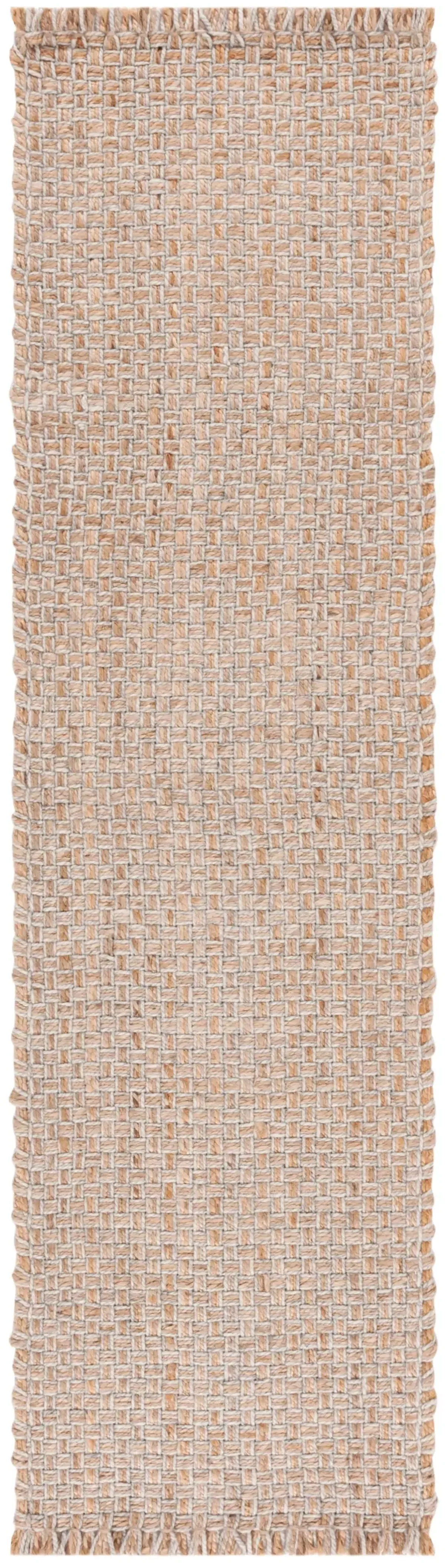 NATURAL FIBER 818 NATURAL  2'-3' x 8' Runner Rug