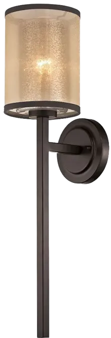 Diffusion 24" High 1-Light Sconce - Oil Rubbed Bronze