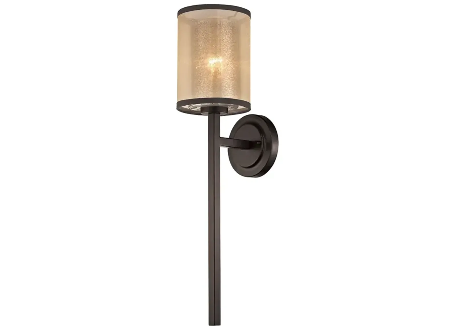 Diffusion 24" High 1-Light Sconce - Oil Rubbed Bronze