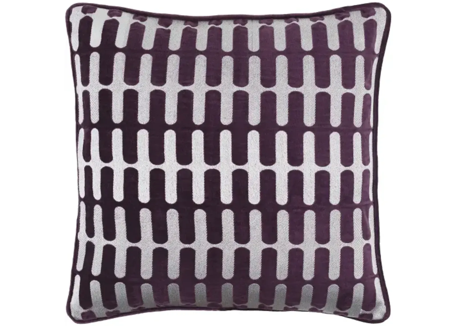 Connecticut CIU-001 18"L x 18"W Accent Pillow