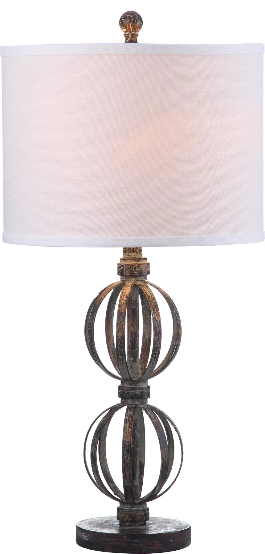 Calista 27.75-Inch H Double Sphere Table Lamp - Set of 2