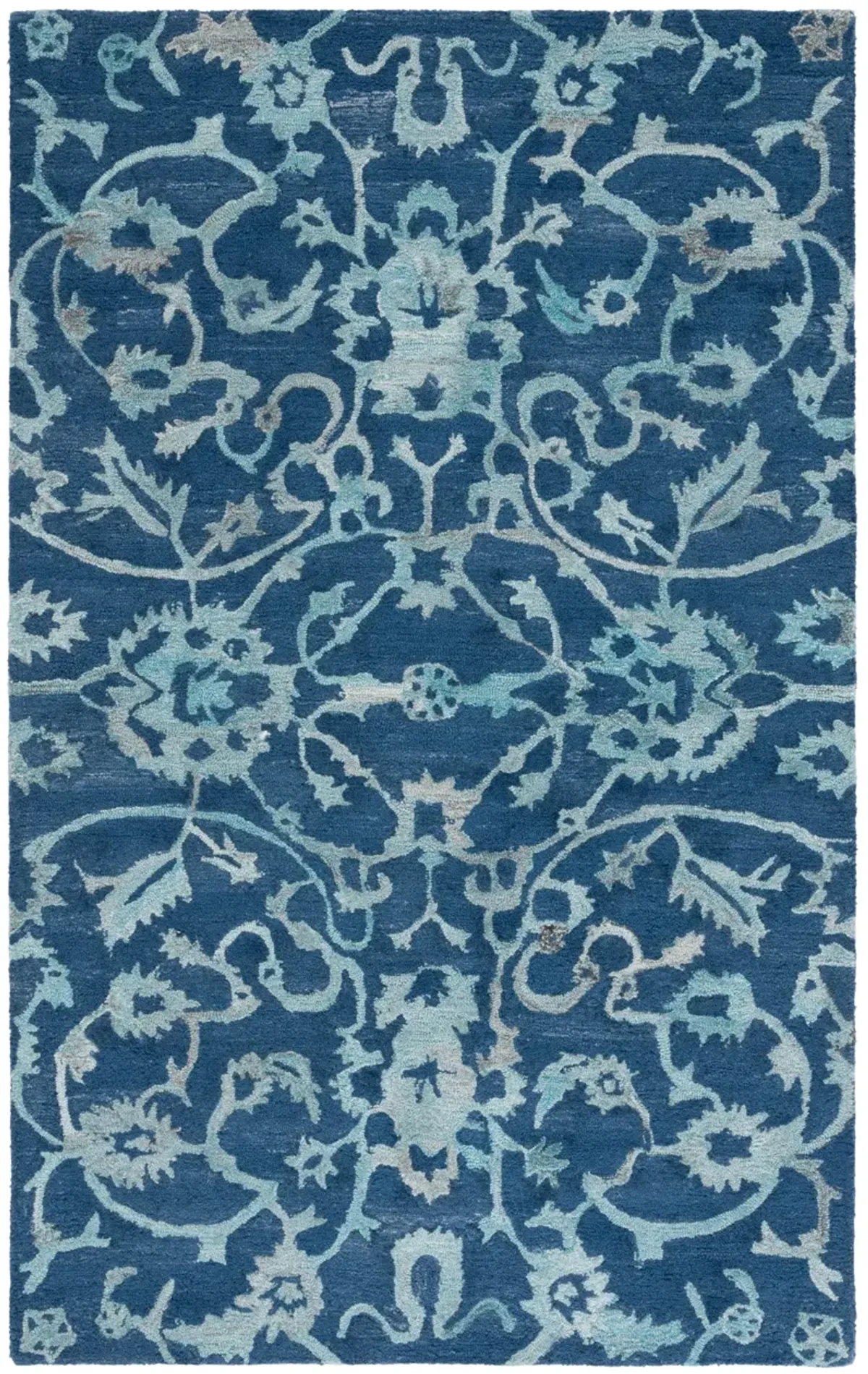 ANATOLIA 401 NAVY 8' x 10' Large Rectangle Rug