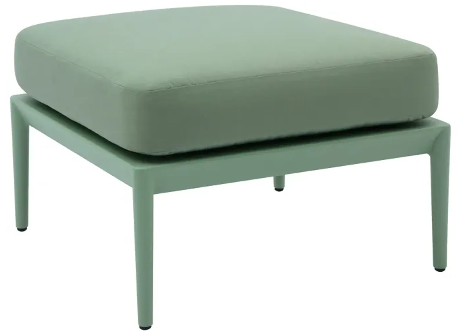 Kapri Moss Green Outdoor Ottoman