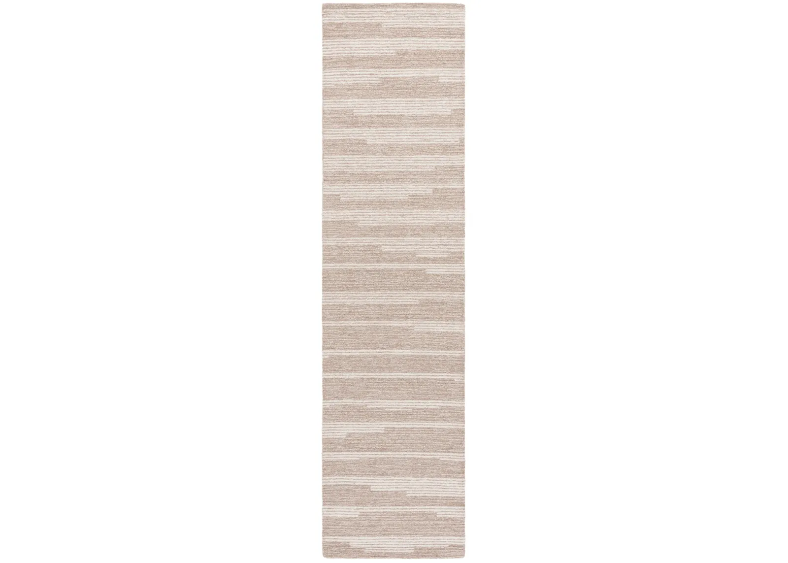 EBONY 526 BEIGE  2'-3' x 9' Runner Rug