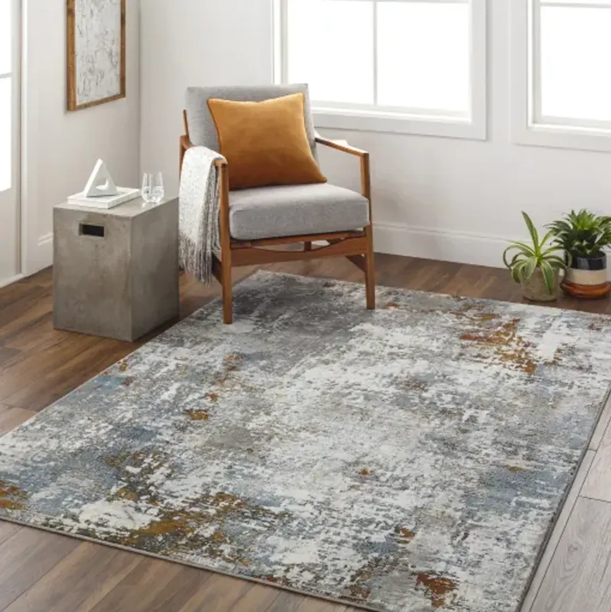 Allegro Plus AGP-2304 6'7" x 9' Machine Woven Rug