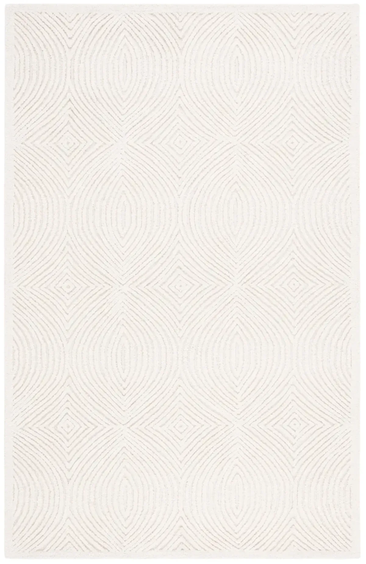 TEXTURAL Hand Tufted 5' x 8' area rug