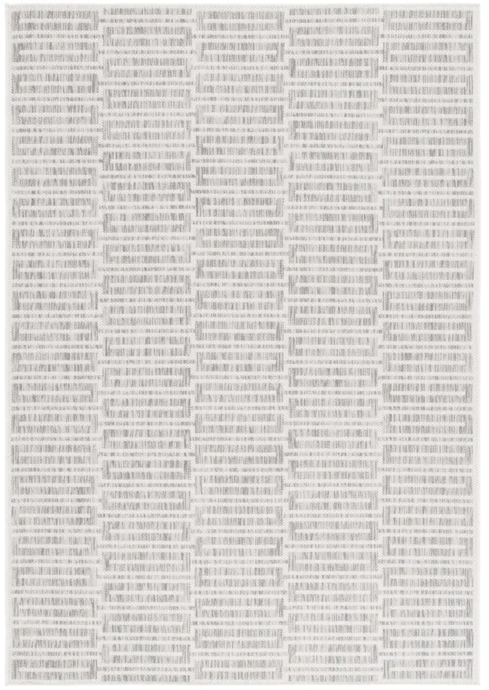 BEACH HOUSE 418 GREY  9' x 12' Large Rectangle Rug