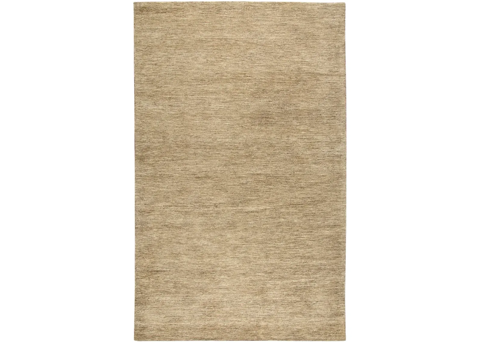 Fifth Avenue Brown Solid Wool 8' x 10' Rectangle Rug