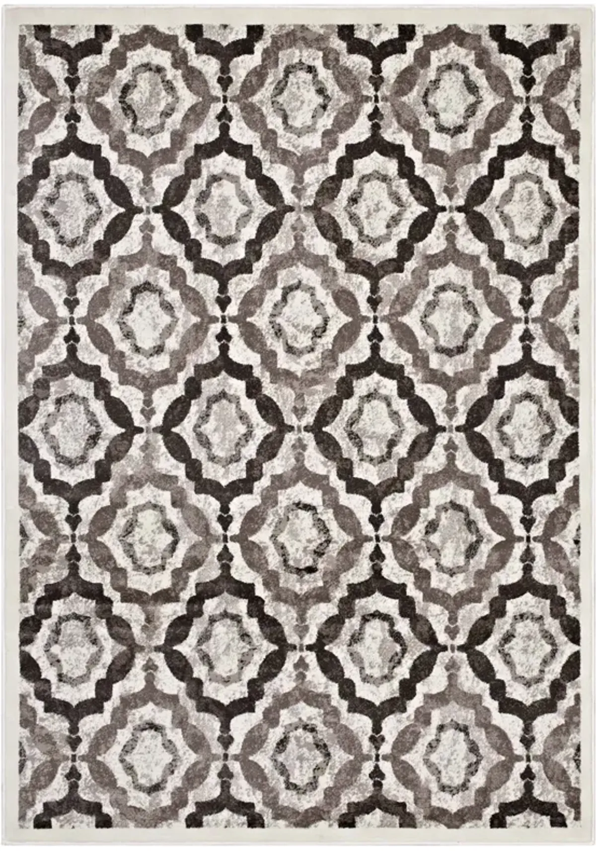 Kalinda Rustic Vintage Moroccan Trellis 8x10 Area Rug