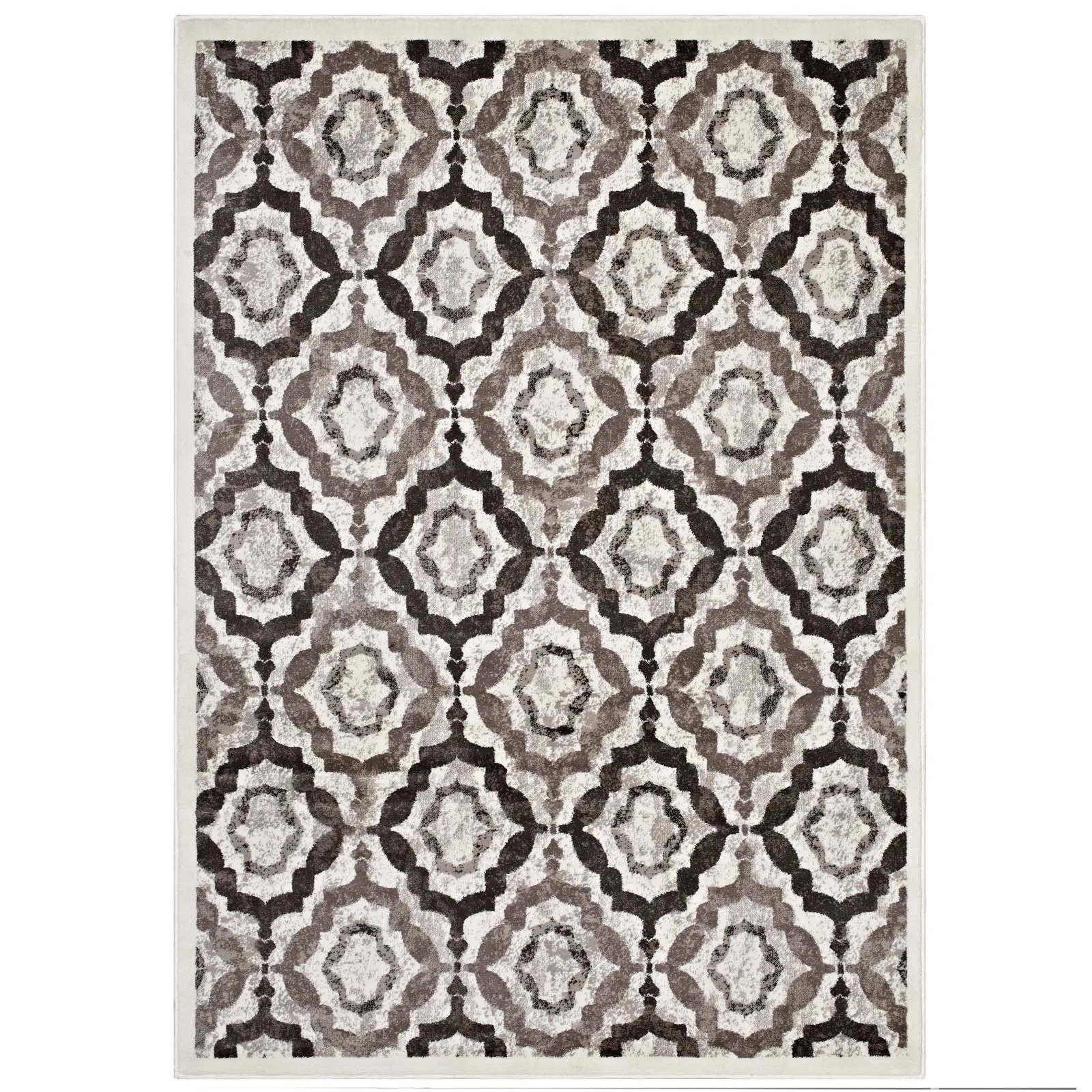 Kalinda Rustic Vintage Moroccan Trellis 8x10 Area Rug