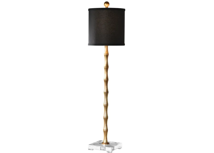 Quindici Metal Bamboo Buffet Lamp