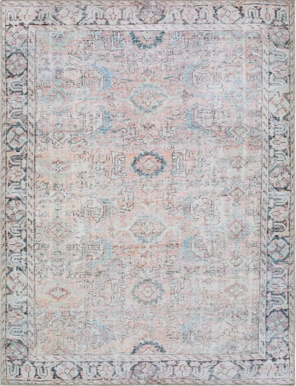 Kemer 7'7" x 9'6" Machine Woven Rug