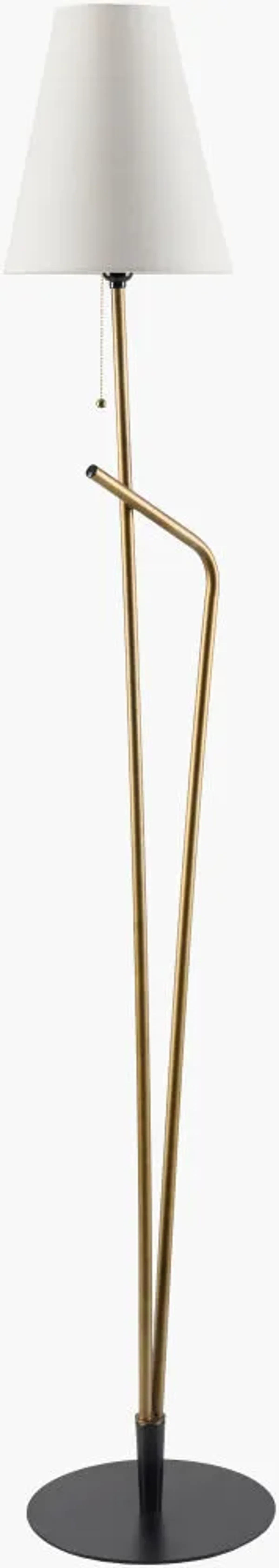 Sorano SRO-001 65"H x 11"W x 11"D Accent Floor Lamp