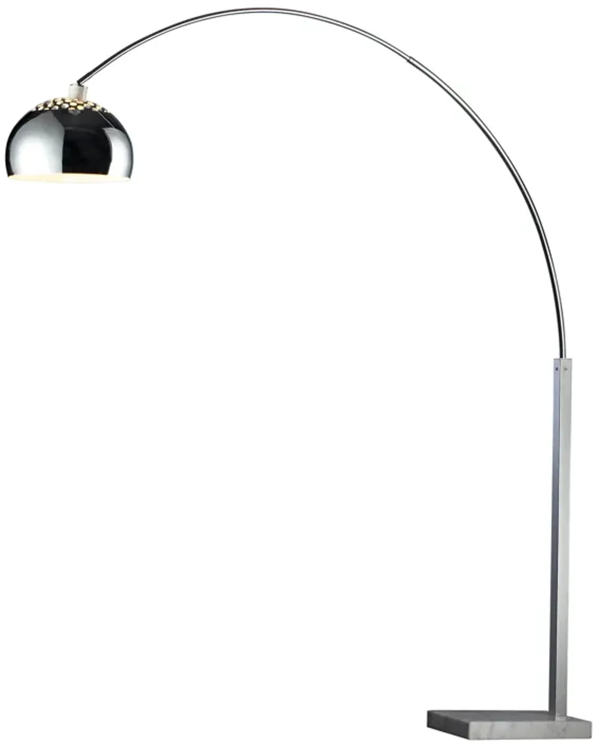 Penbrook 70" High 1-Light Floor Lamp - Polished Nickel