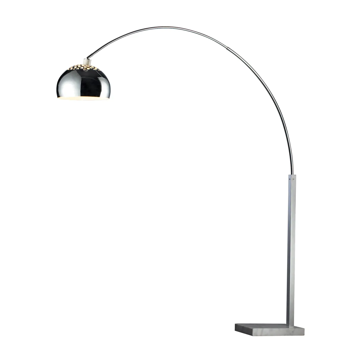 Penbrook 70" High 1-Light Floor Lamp - Polished Nickel