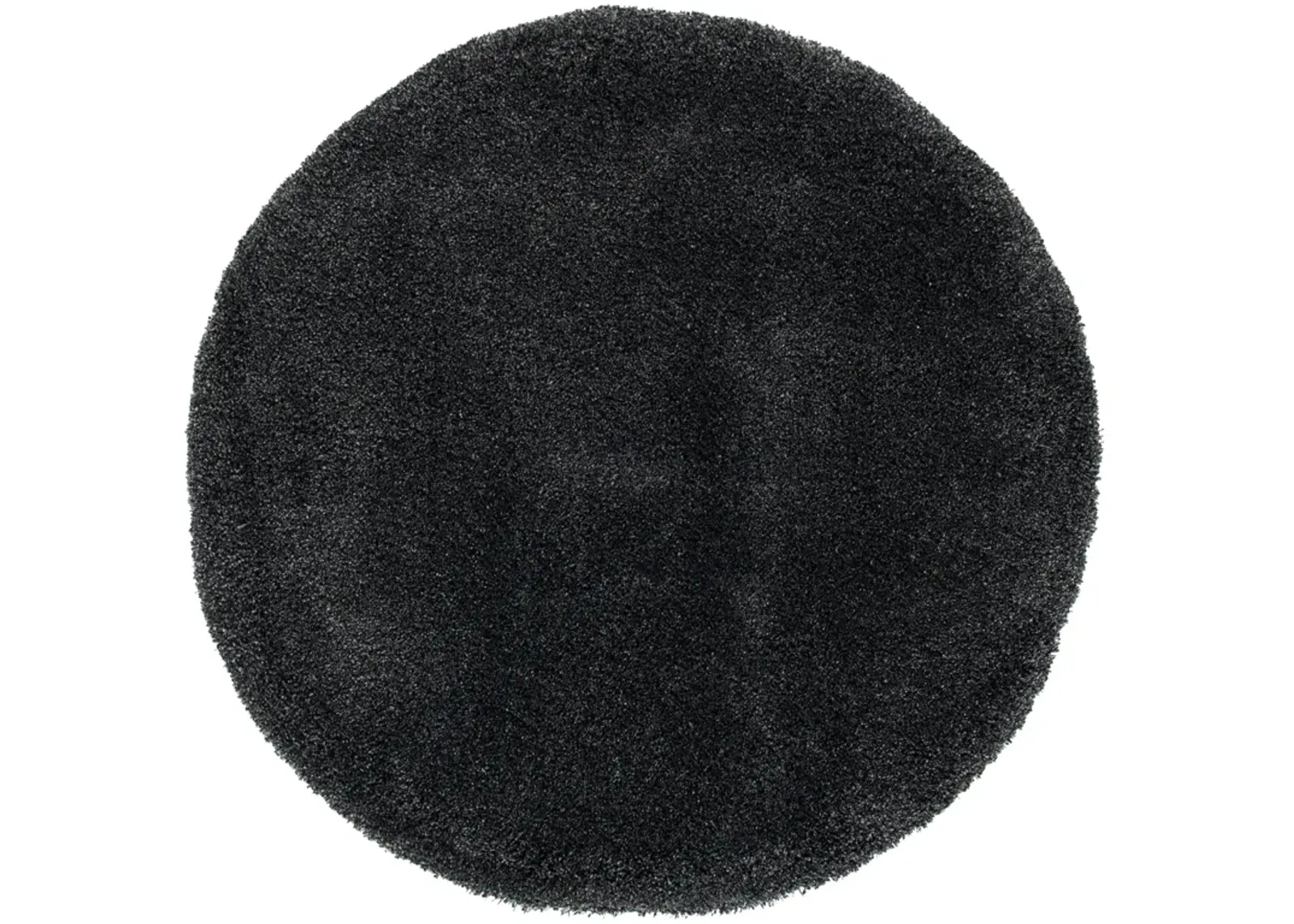 MILAN SHAG Round Power Loomed 3' x 3'Round Rug