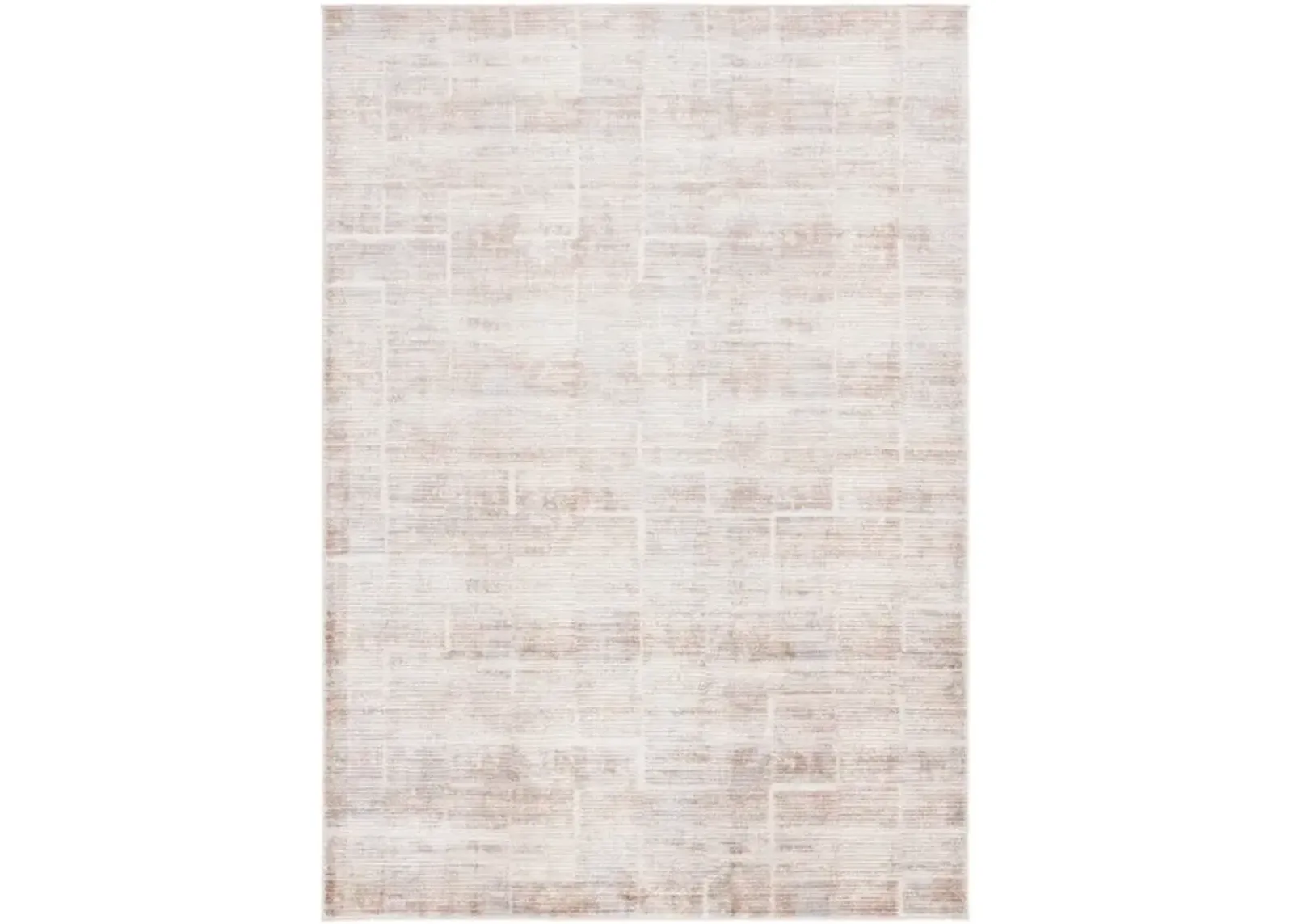 WHISPER 822 Beige 9' X 12' Large Rectangle Rug