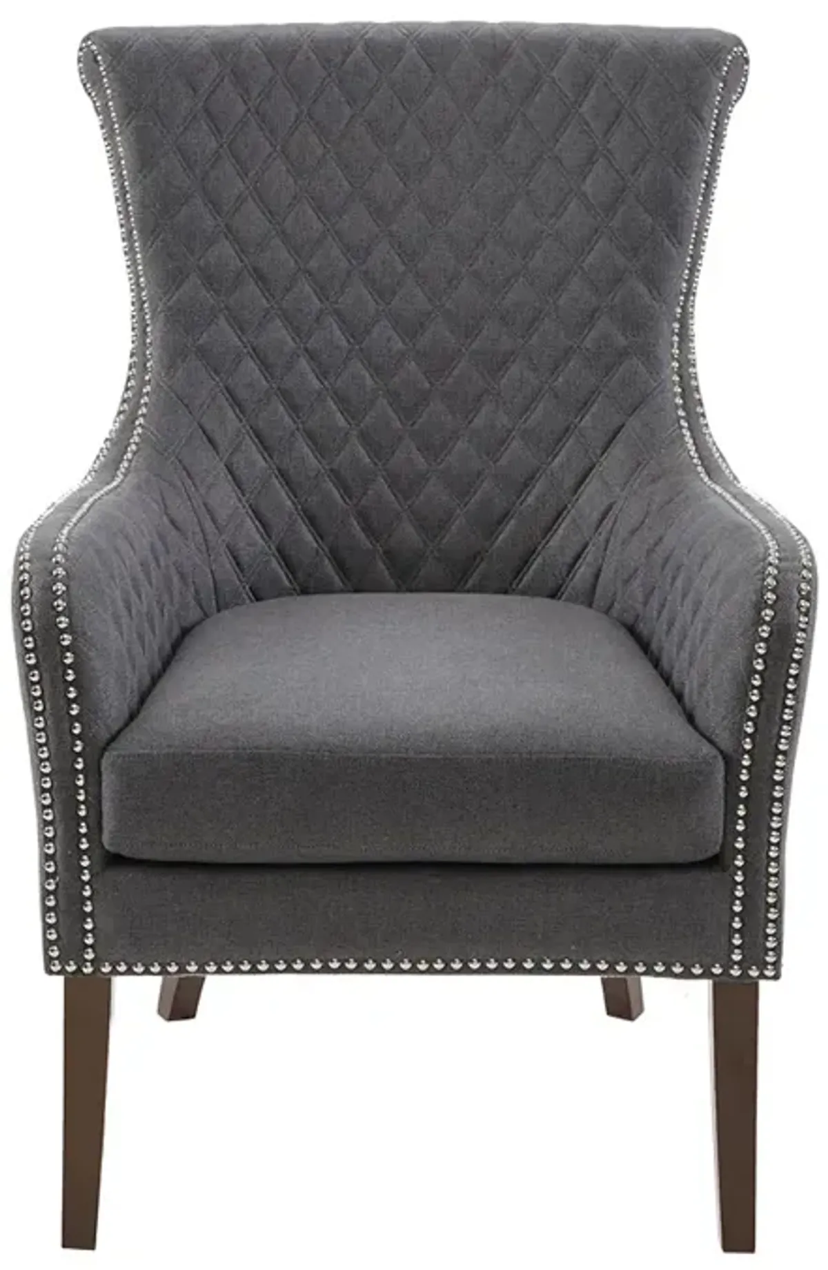 Madison Park Heston Grey Accent Chair