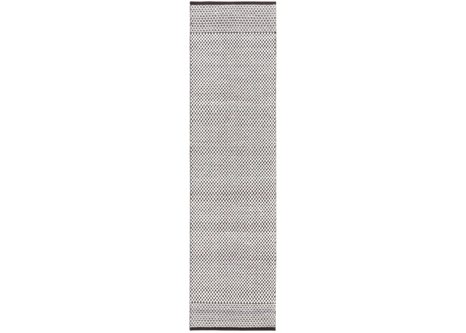 VERMONT 906 BROWN  2'-3' x 9' Runner Rug