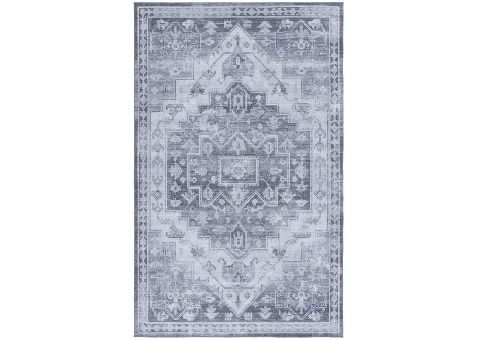 TUCSON 116 M/W S/R GREY  8' x 10' Large Rectangle Rug