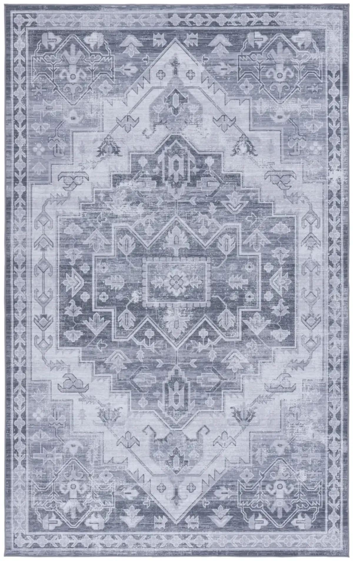 TUCSON 116 M/W S/R GREY  8' x 10' Large Rectangle Rug