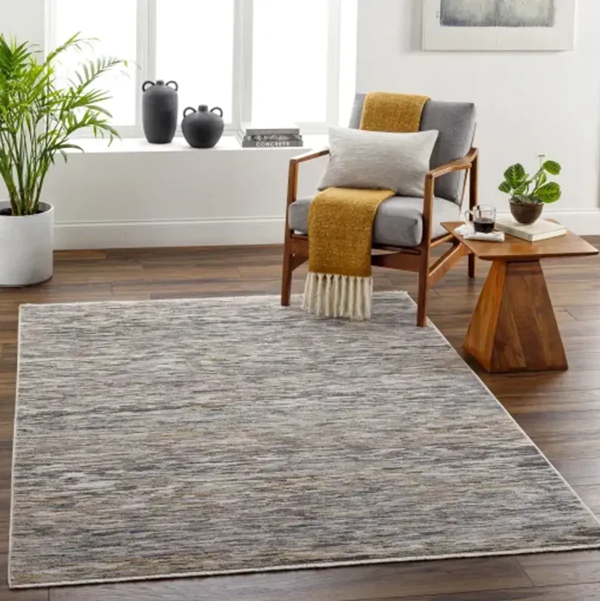 Aida AAD-2310 2' x 2'11" Machine Woven Rug