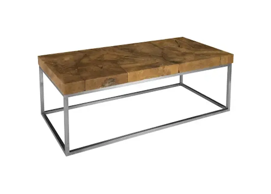 Teak Puzzle Coffee Table