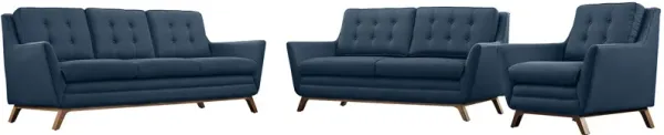 Beguile Living Room Set Upholstered Fabric Set of 3