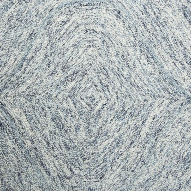 Brindleton Blue Tweed Wool 5' x 8' Rectangle Rug