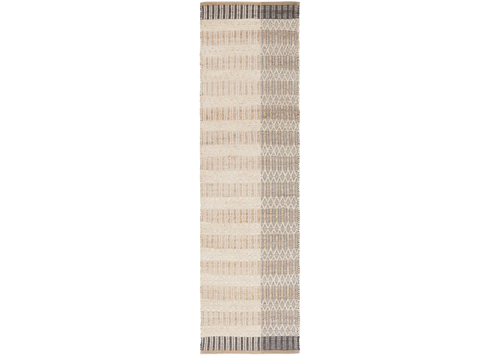 NATURAL FIBER 852 NATURAL  2'-3' x 8' Runner Rug