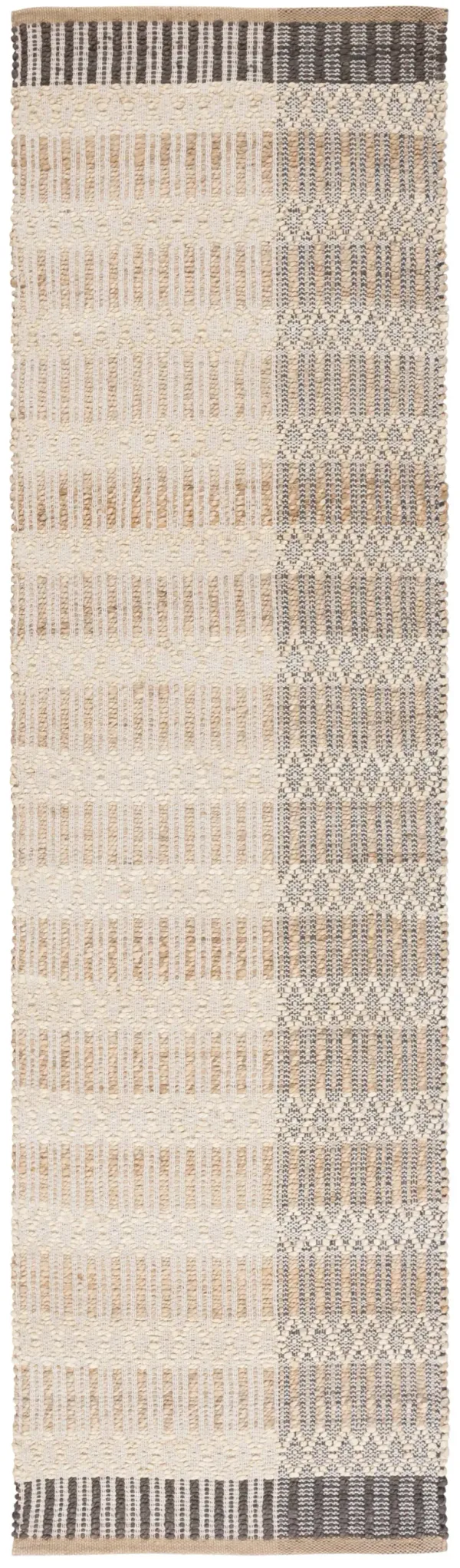 NATURAL FIBER Hand Woven 2'-3' x 8' runner