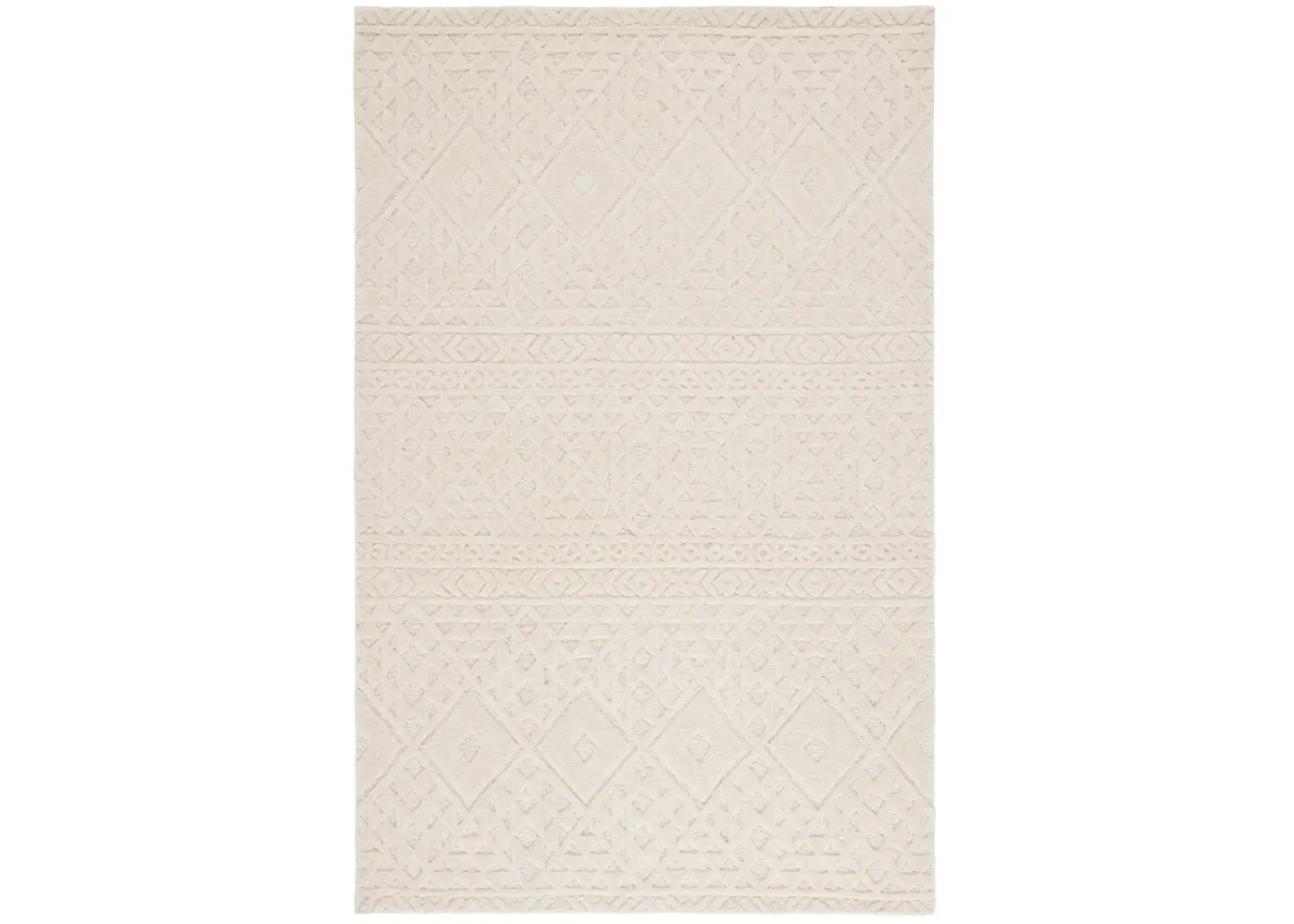 MYKONOS 406 IVORY 8' x 10' Large Rectangle Rug